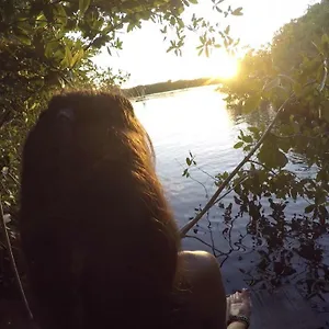 Luxury tent Cenote Encantado Eco-glamping Camp, Tulum